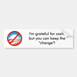 Nobama Bumper Sticker