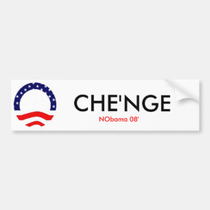 Nobama Che'nge Bumper Sticker