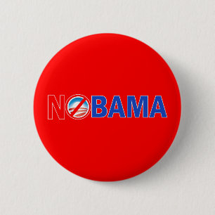 Nobama Hats, Mugs, Hoodies, T shirts 6 Cm Round Badge