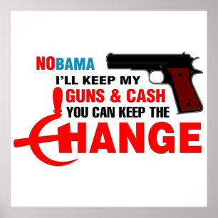 NOBAMA - Keep The Change! Poster