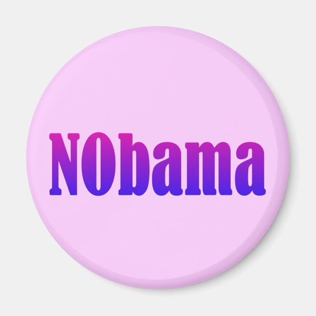 NObama magnet (Front)