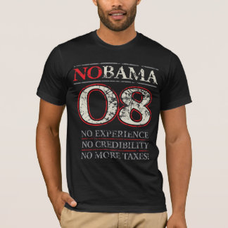 NOBAMA or NO OBAMA '08 T-Shirt