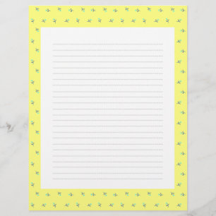 Nobara Yellow Custom Letterhead