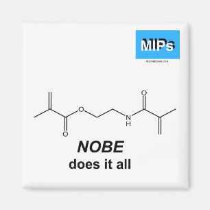 NOBE does it all fridge magnet