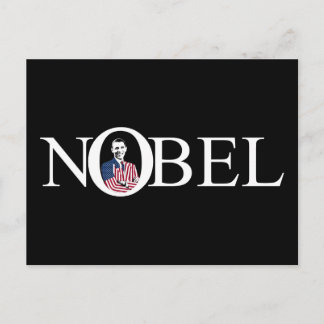 Nobel Prize Winner -- Barack Obama Postcard