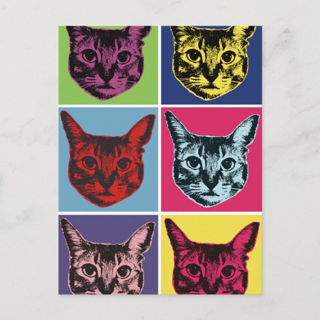 Nobigao Pop Cat Postcard (Front)