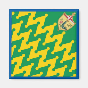 Nobile Contrada del Bruco (Caterpillar) Palio Magnet