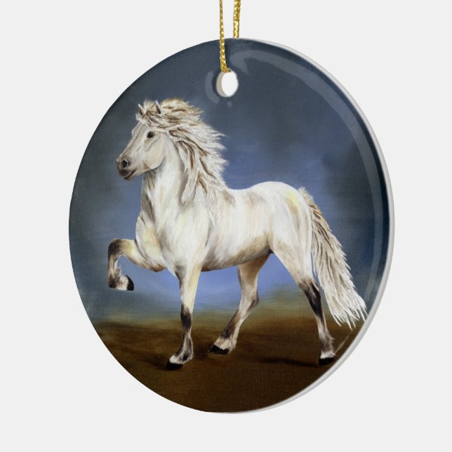 Nobility Ceramic Tree Decoration (Left)
