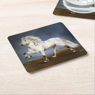 Nobility Square Paper Coaster