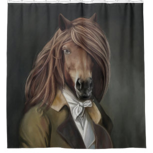 Noble Beasts - Dandy Horse Shower Curtain