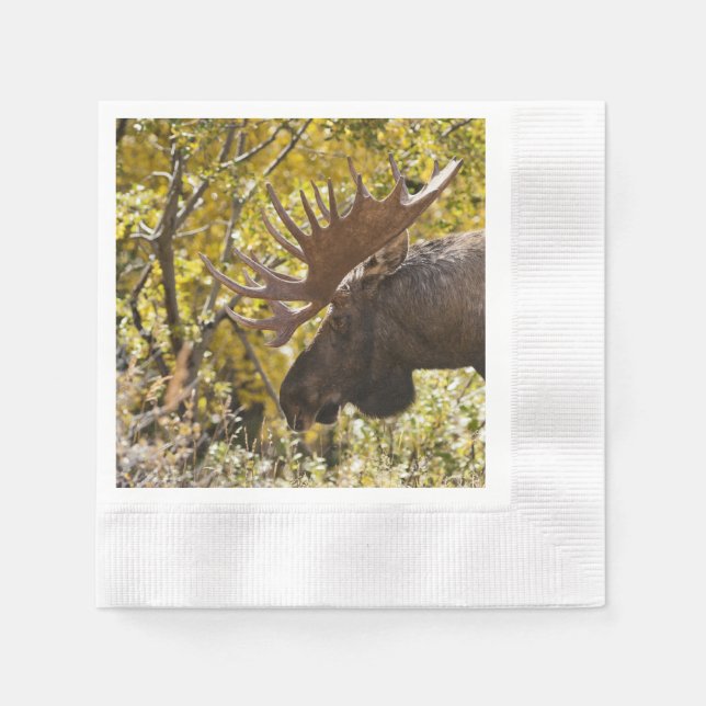 Noble Bull Moose Napkin (Front)