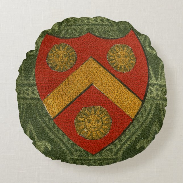 Noble Crest V Round Cushion (Front)