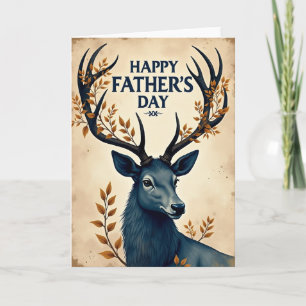 Noble Fathers Day Stag Card