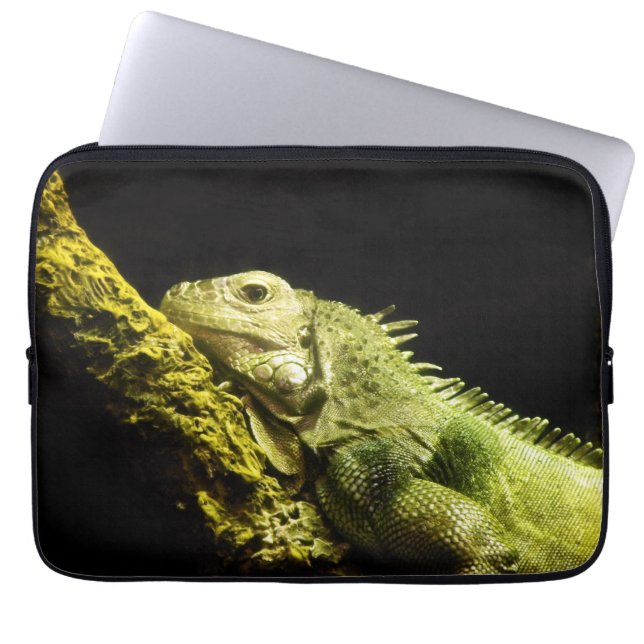 Noble Iguana Laptop Sleeve (Front)