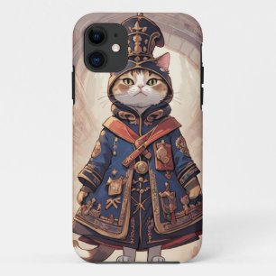 Noble Kitty Lord in The Hall Case-Mate iPhone Case