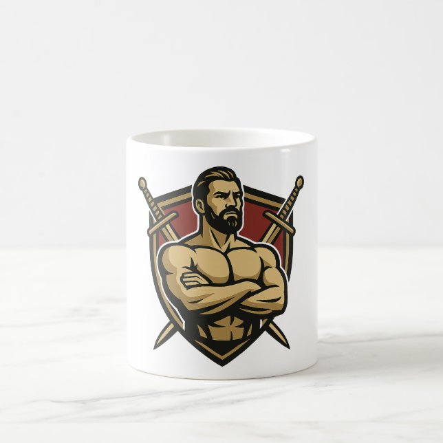 Noble Lion Shield Mug (Center)