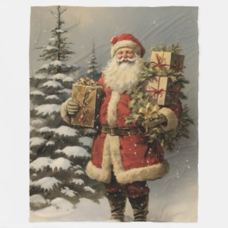 Noble Nostalgia Elegant Christmas Blanket