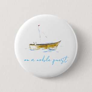 Noble Quest 6 Cm Round Badge