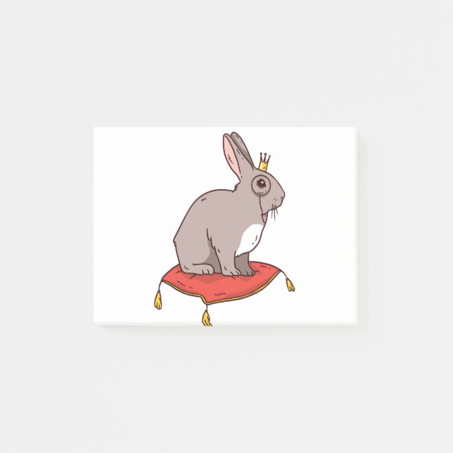 Noble Rabbit Post-it Notes (Front)