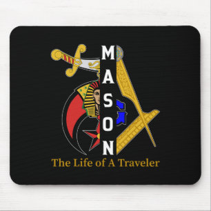 Noble Shriner Mason The Life Of Traveller Freemaso Mouse Pad