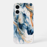 Noble White Horse