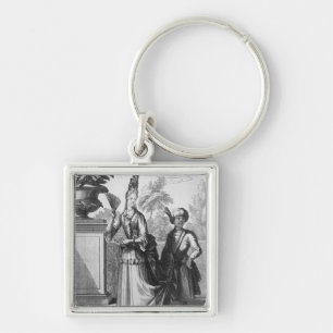Noblewoman's dress, late 17th century key ring