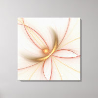 Nobly Copper And Gold Abstract Modern Fractal Art