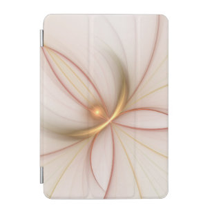 Nobly Copper And Gold Abstract Modern Fractal Art iPad Mini Cover
