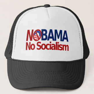NOBMA no socialism Trucker Hat