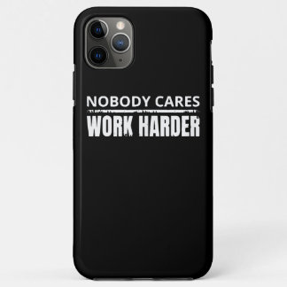 Nobody Cares Work Harder Fitness Workout Gym Gift Case-Mate iPhone Case
