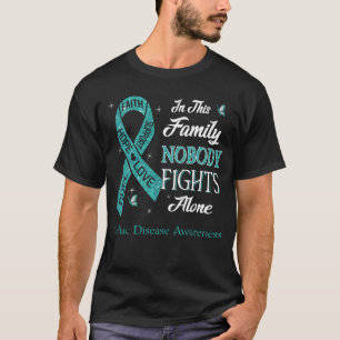 Nobody Fights Alone Celiac Disease Awareness T-Shirt