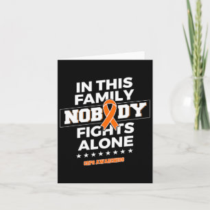 Nobody Fights Alone Crps Awareness Card
