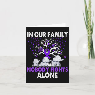 Nobody Fights Alone Family Elephants Heimerheimer Card
