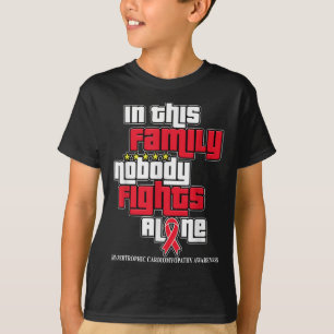 Nobody Fights Alone Hypertrophic Cardiomyopathy T-Shirt