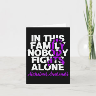 Nobody Fights Alone In This Family Heimerheimer Aw Card