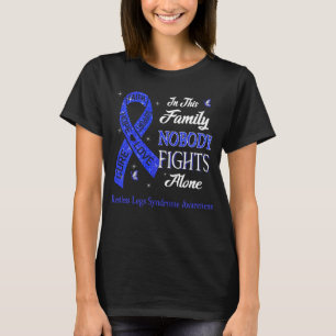 Nobody Fights Alone Restless Legs Syndrome T-Shirt