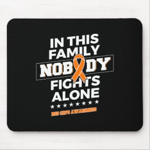 Nobody Fights Alone Rsd Crps Awareness  Mouse Pad
