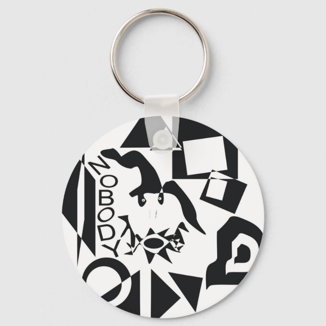 Nobody Key Ring (Front)