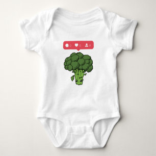 Nobody likes Broccoli -  Gift For Vegetable Lovers Baby Bodysuit