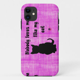 Nobody Loves Me Like My Cat Case-Mate iPhone Case