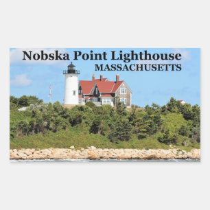 Nobska Point Lighthouse, Massachusetts Stickers