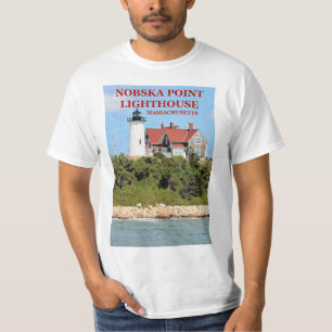 Nobska Point Lighthouse, Massachusetts T-Shirt