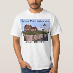 Nobska Point Lighthouse, Massachusetts T-Shirt