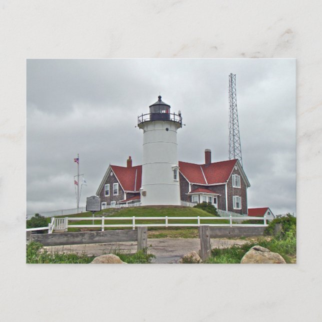 Nobska Point Lighthouse Series Postcard (Front)