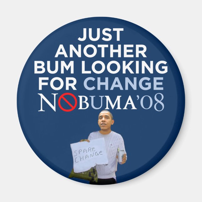 Nobuma Looking For Change Magnet (Front)