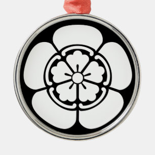 Nobunaga Oda Metal Tree Decoration