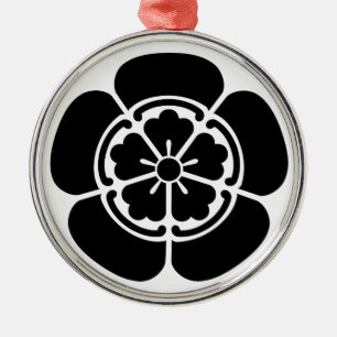 Nobunaga Oda Metal Tree Decoration