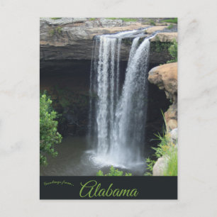 Noccalula Falls Gadsden Alabama Postcard