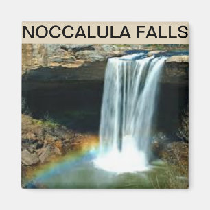 Noccolula Falls on a Square Magnet