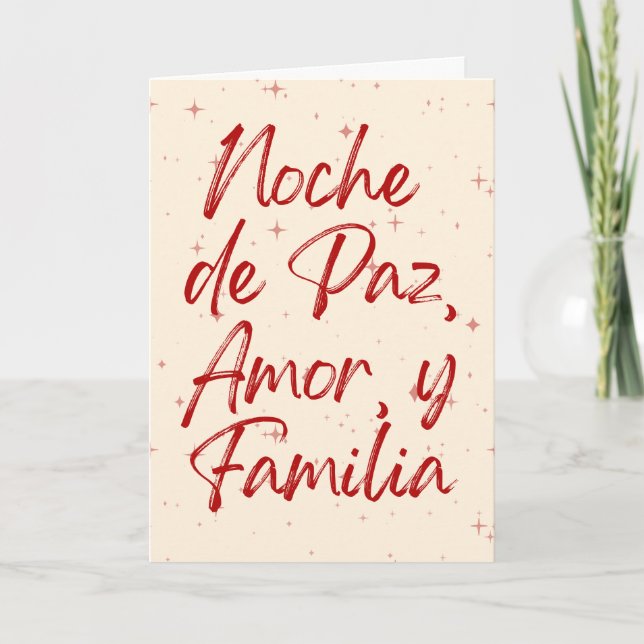 Noche De Paz Card (Front)